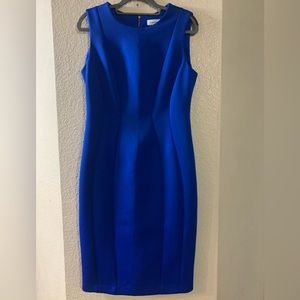 CALVIN KLEIN BLUE DRESS